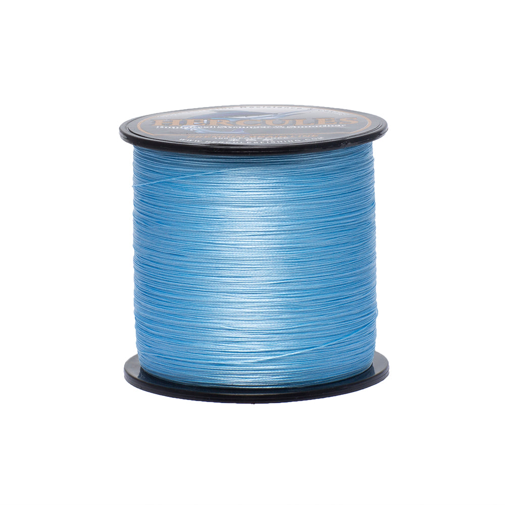 HERCULES No Fade Fishing Line Blue 8 Strands 10LB-120LB PE Braided Fishing Line HERCULES