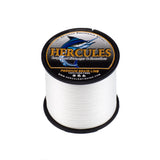HERCULES No Fade Fishing Line White 4 Strands 6LB-100LB PE Braided Fishing Line HERCULES