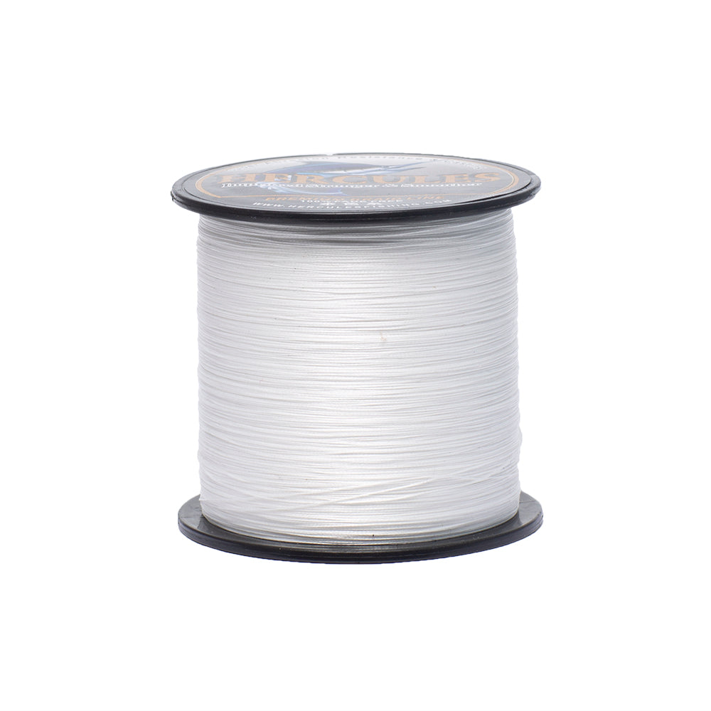 HERCULES No Fade Fishing Line White 8 Strands PE Braided Fishing Line10LB-120LB HERCULES
