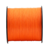 HERCULES No Fade Fishing Line Orange 4 Strands 6LB-100LB Super Strong PE Braided Fishing Line HERCULES