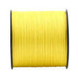 HERCULES No Fade Fishing Line Yellow 4 Strands 6LB-100LB Super Strong PE Braided Fishing Line HERCULES