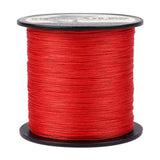 1000M 1094Yds Red 10lb-300lb HERCULES PE Braided Fishing Line 8 Strands HERCULES