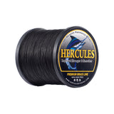HERCULES No Fade Fishing Line Black 8 Strands 10LB-120LB PE Braided Fishing Line HERCULES