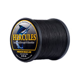 HERCULES No Fade Fishing Line Black 8 Strands 10LB-120LB PE Braided Fishing Line HERCULES