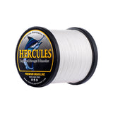 HERCULES No Fade Fishing Line White 8 Strands PE Braided Fishing Line10LB-120LB HERCULES