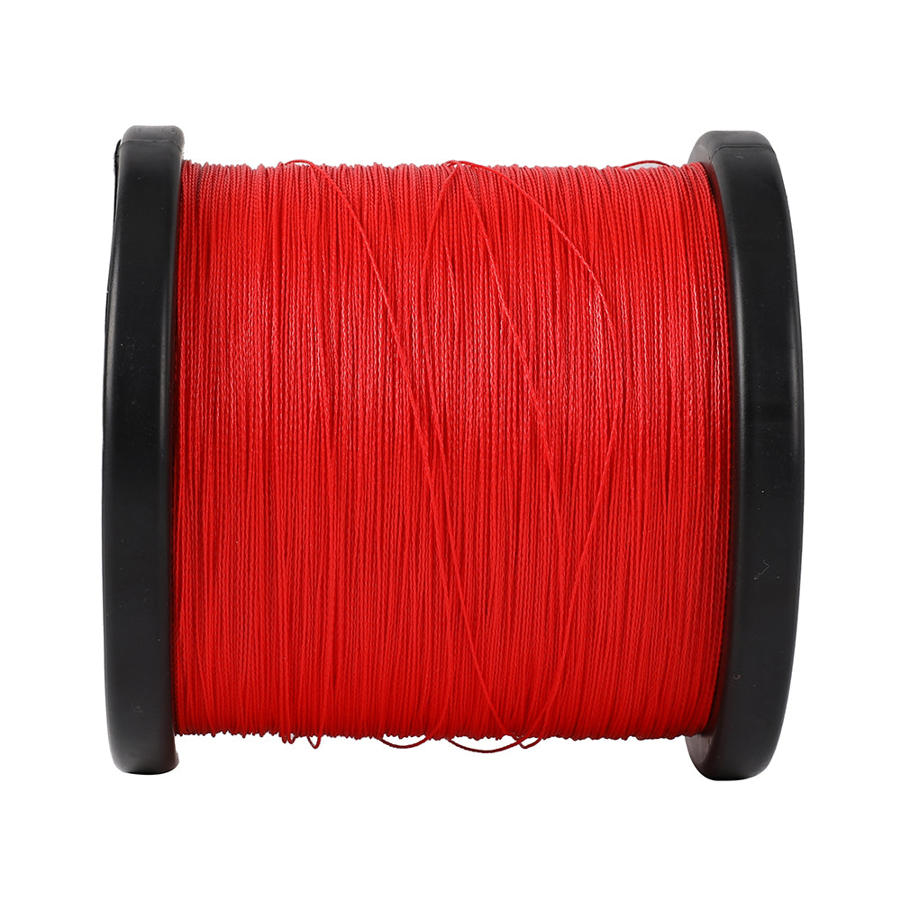 1000M 1094Yds Red 6lb-100lb HERCULES PE Braid Fishing Line 4 Strands HERCULES