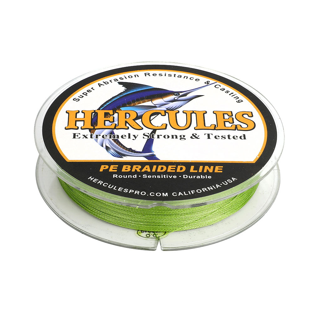 100M 109Yds Army Green 10lb-300lb HERCULES PE braid Fishing Line 8 Strands HERCULES
