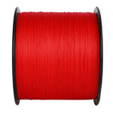 HERCULES 1500M 1640Yds Red 10lb-250lb PE Braid Fishing Line 12 Strands HERCULES