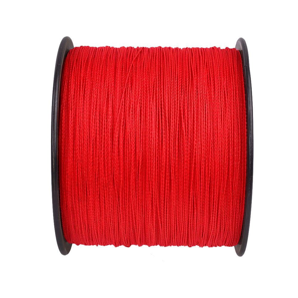 2000M 2187Yds Red 6lb-100lb HERCULES PE Braid Fishing Line 4 Strands HERCULES