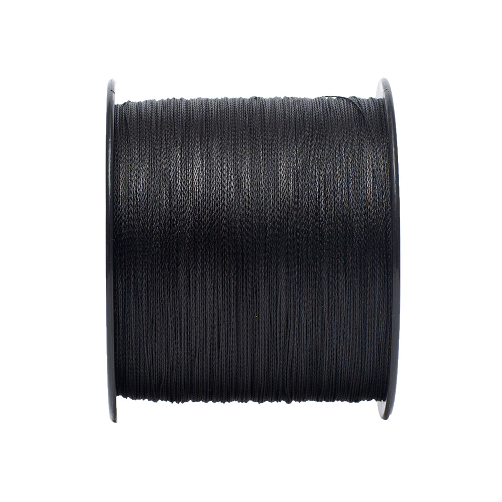 HERCULES No Fade Fishing Line Black 4 Strands 6LB-100LB Super Strong PE Braided Fishing Line HERCULES
