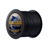 HERCULES No Fade Fishing Line Black 8 Strands 10LB-120LB PE Braided Fishing Line HERCULES