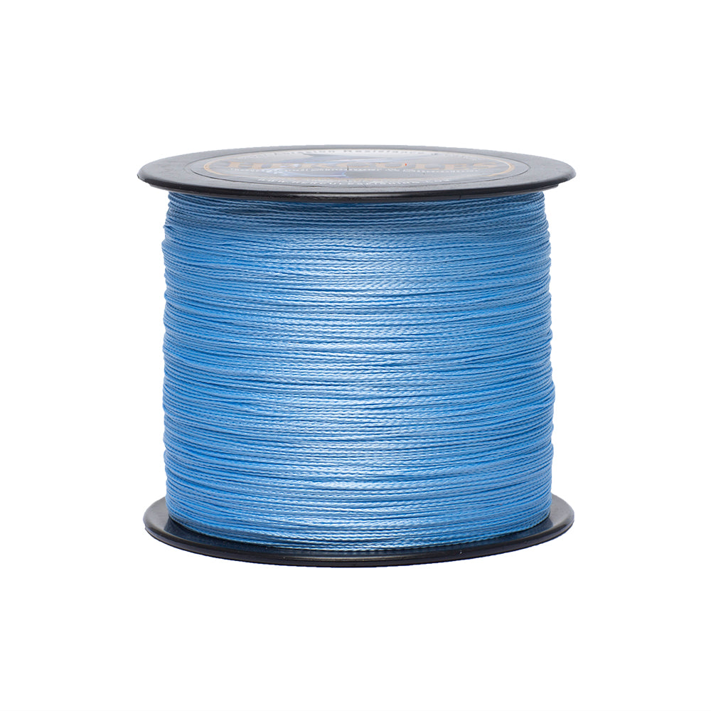 HERCULES No Fade Fishing Line Blue 4 Strands 6LB-100LB  PE Braided Fishing Line HERCULES