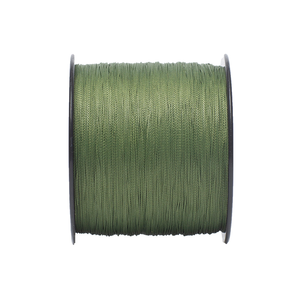 HERCULES No Fade Fishing Line Green 4 Strands 6LB-100LB Super Strong PE Braided Fishing Line HERCULES