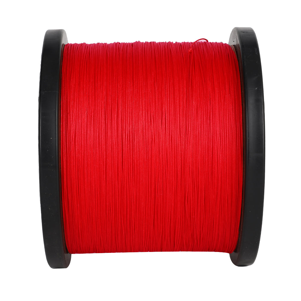 HERCULES 1500M 1640Yds Red 10lb-250lb PE Braid Fishing Line 12 Strands HERCULES