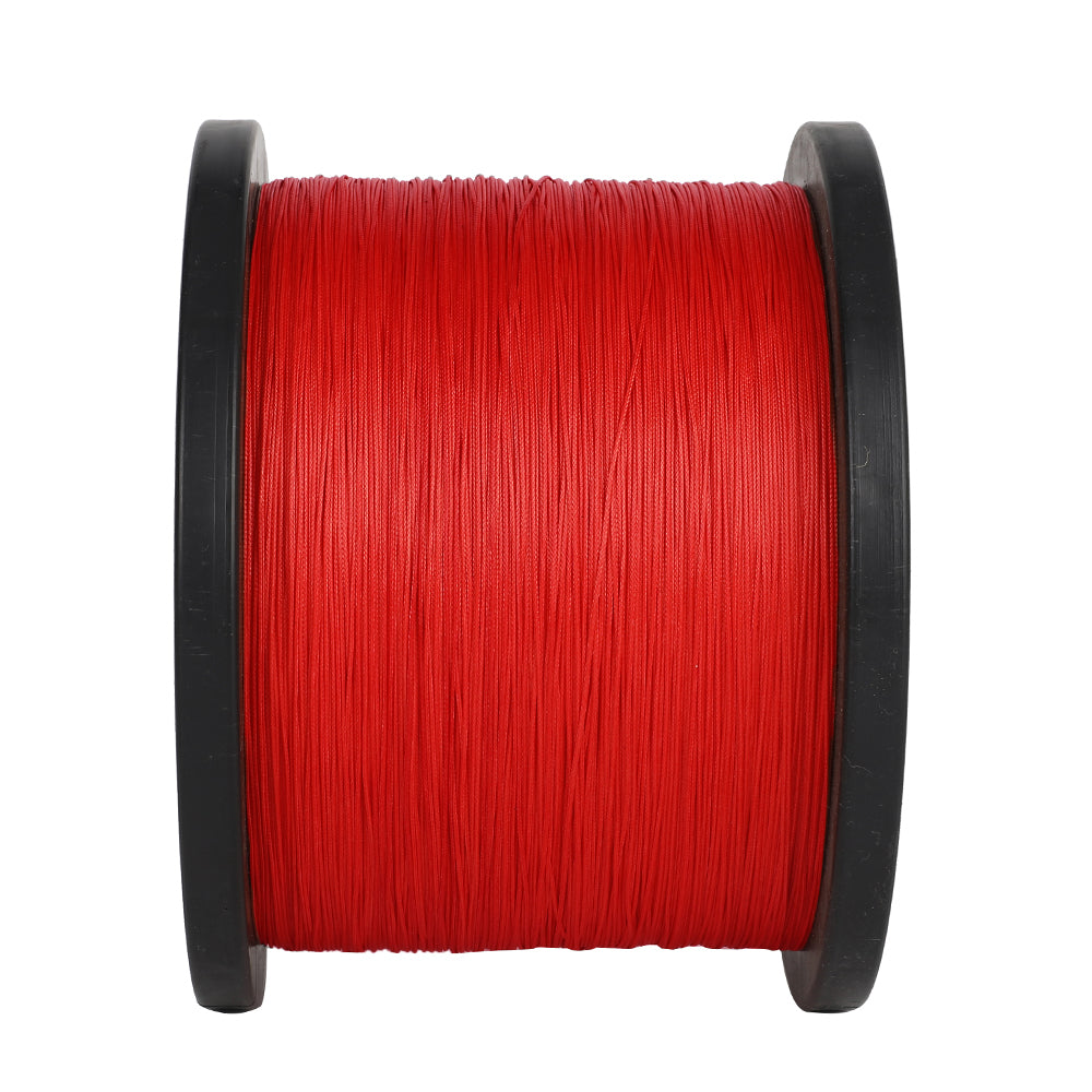 HERCULES 1500M 1640Yds Red 10lb-250lb PE Braid Fishing Line 12 Strands HERCULES