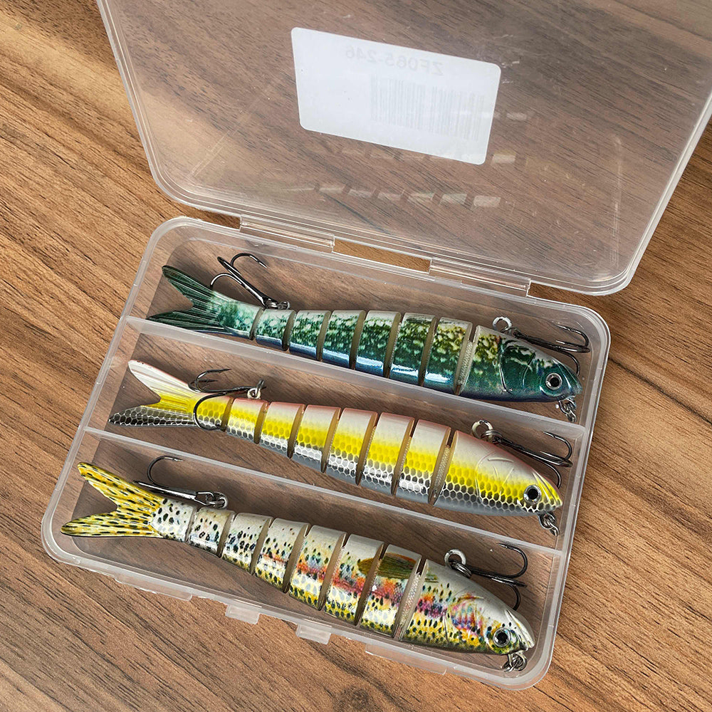 HERCULES Fishing Lures Multi Jointed Swimbaits Slow Sinking Bionic Lures HERCULES SALE