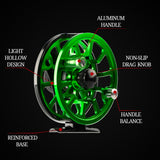 HERCULES Fly Fishing Reel CNC-machined Aluminum Alloy HERCULES