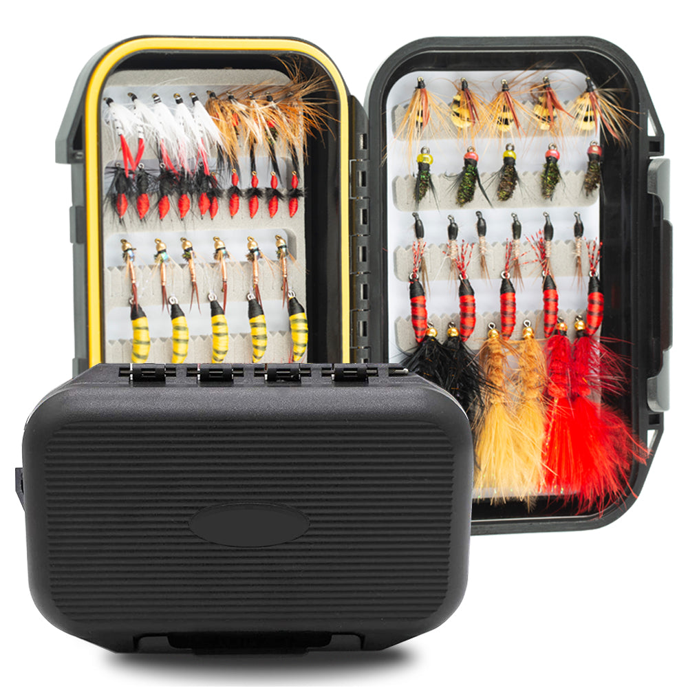 HERCULES Fly Fishing Flies Kit, Pack of 70 pcs, Dry Flies HERCULES SALE