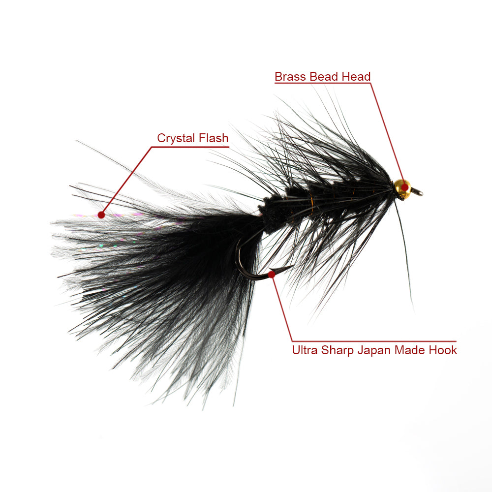 HERCULES Fly Fishing Flies Kit, Pack of 70 pcs, Dry Flies HERCULES SALE