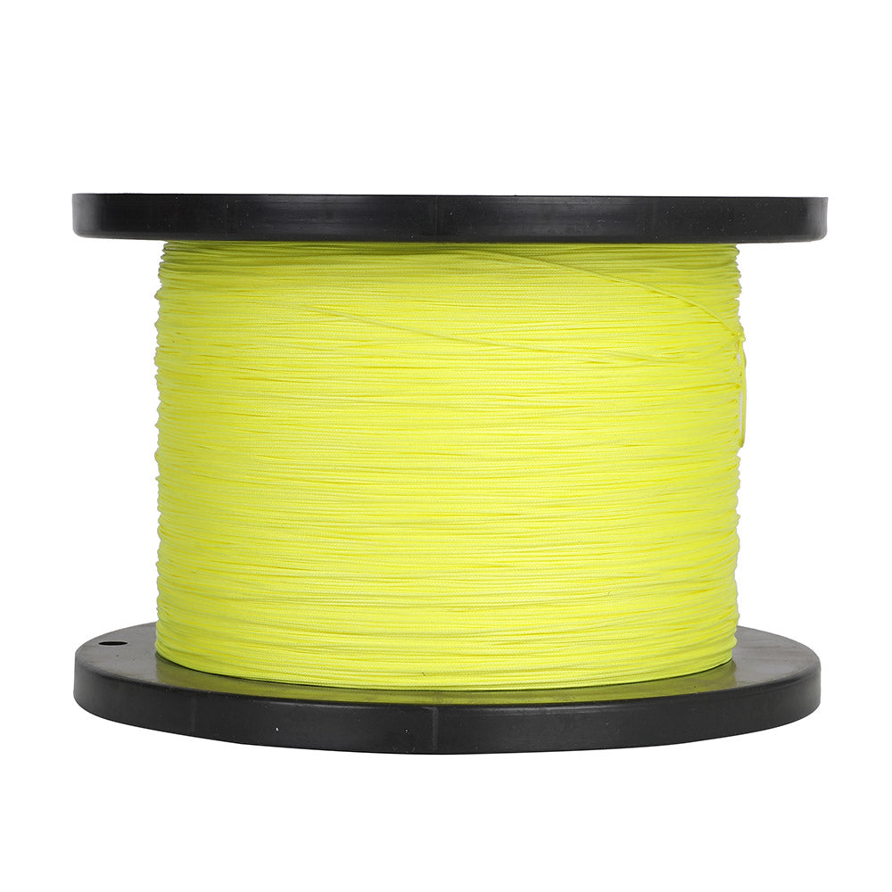 HERCULES 1500M 1640Yds Fluorescent Yellow 10lb-250lb PE Braid Fishing Line 12 Strands HERCULES