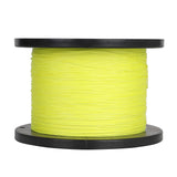 HERCULES 1500M 1640Yds Fluorescent Yellow 10lb-250lb PE Braid Fishing Line 12 Strands HERCULES