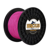 HERCULES 2000M 2187Yds Pink 10lb-250lb PE Braid Fishing Line 12 Strands HERCULES