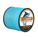 HERCULES 1000M 1094Yds Blue 10lb-420lb PE Braid Fishing Line 12 Strands HERCULES