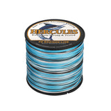 HERCULES 300M 328Yds Camo Blue 10lb-420lb PE Braid Fishing Line 12 Strands HERCULES