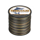 HERCULES 300M 328Yds Camouflage 10lb-420lb PE Braid Fishing Line 12 Strands