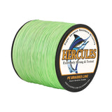 HERCULES 100M 109Yds Fluorescent Green 10lb-420lb PE Braid Fishing Line 12 Strands HERCULES