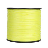 HERCULES 300M 328Yds Fluorescent Yellow 10lb-420lb PE Braid Fishing Line 12 Strands HERCULES