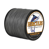 HERCULES 1500M 1640Yds Grey 10lb-250lb PE Braid Fishing Line 12 Strands HERCULES