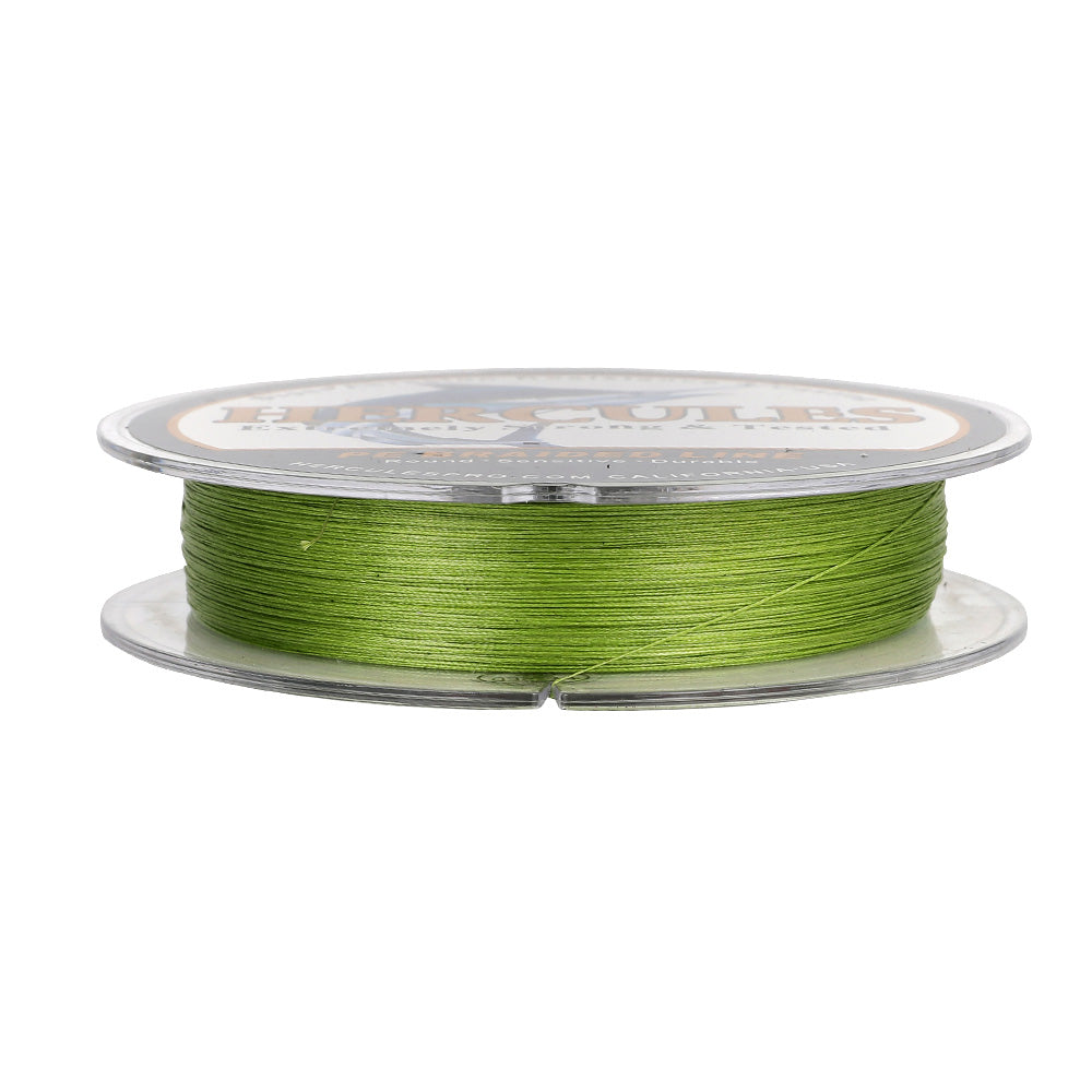 HERCULES 300M 328Yds Army Green 10lb-420lb PE Braid Fishing Line 12 Strands HERCULES
