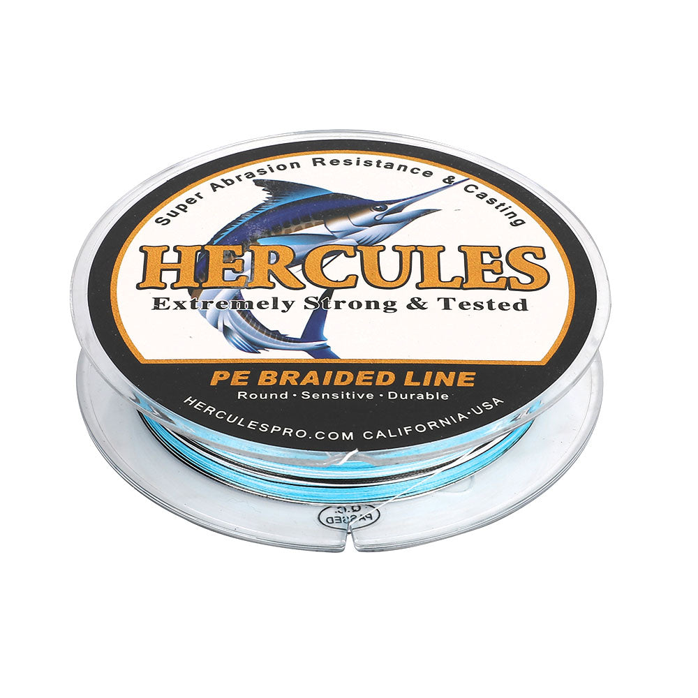 HERCULES 100M 109Yds Camo Blue 10lb-420lb PE Braid Fishing Line 12 Strands HERCULES