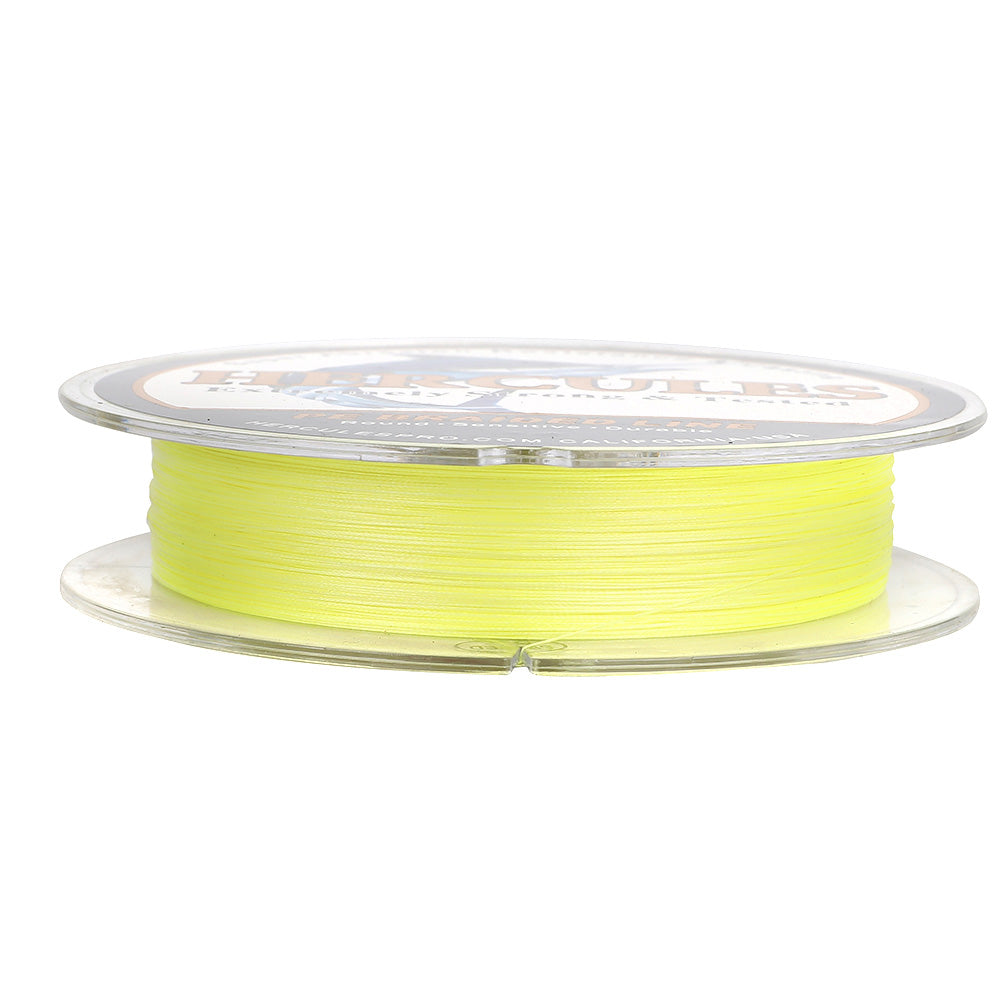 HERCULES 300M 328Yds Fluorescent Yellow 10lb-420lb PE Braid Fishing Line 12 Strands HERCULES