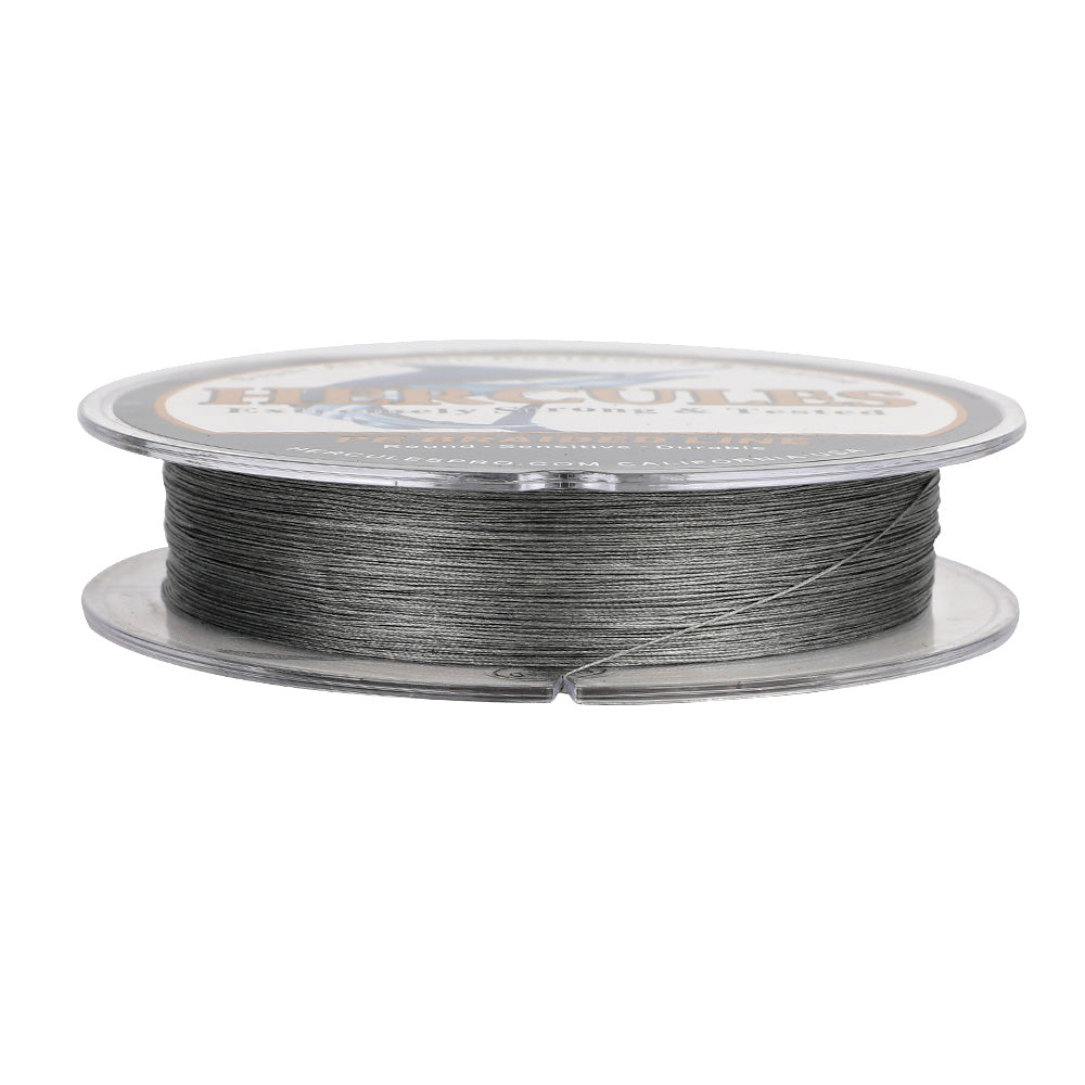 HERCULES 300M 328Yds Grey 10lb-420lb PE Braid Fishing Line 12 Strands HERCULES