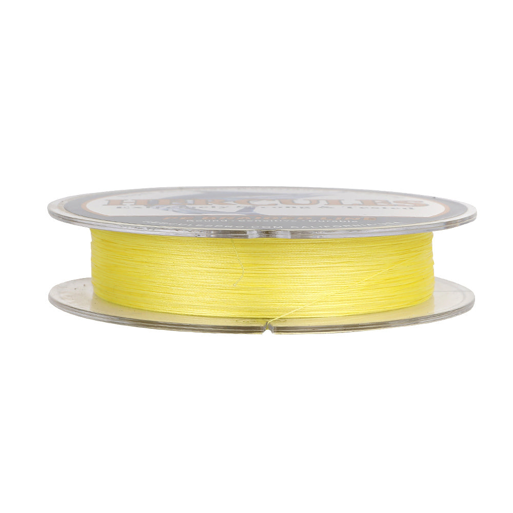 HERCULES 300M 328Yds Yellow 10lb-420lb PE Braid Fishing Line 12 Strands HERCULES