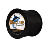 HERCULES 1000M 1094Yds Black 10lb-420lb PE Braid Fishing Line 12 Strands HERCULES