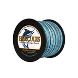 HERCULES 1000M 1094Yds Camo Blue 10lb-420lb PE Braid Fishing Line 12 Strands HERCULES
