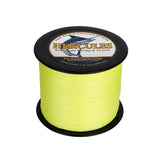 HERCULES 500M 547Yds Fluorescent Yellow 10lb-420lb PE Braid Fishing Line 12 Strands HERCULES