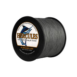 HERCULES 1000M 1094Yds Grey 10lb-420lb PE Braid Fishing Line 12 Strands HERCULES