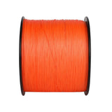 HERCULES 1500M 1640Yds Orange 10lb-250lb PE Braid Fishing Line 12 Strands HERCULES