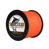 HERCULES 1000M 1094Yds Orange 10lb-420lb PE Braid Fishing Line 12 Strands HERCULES
