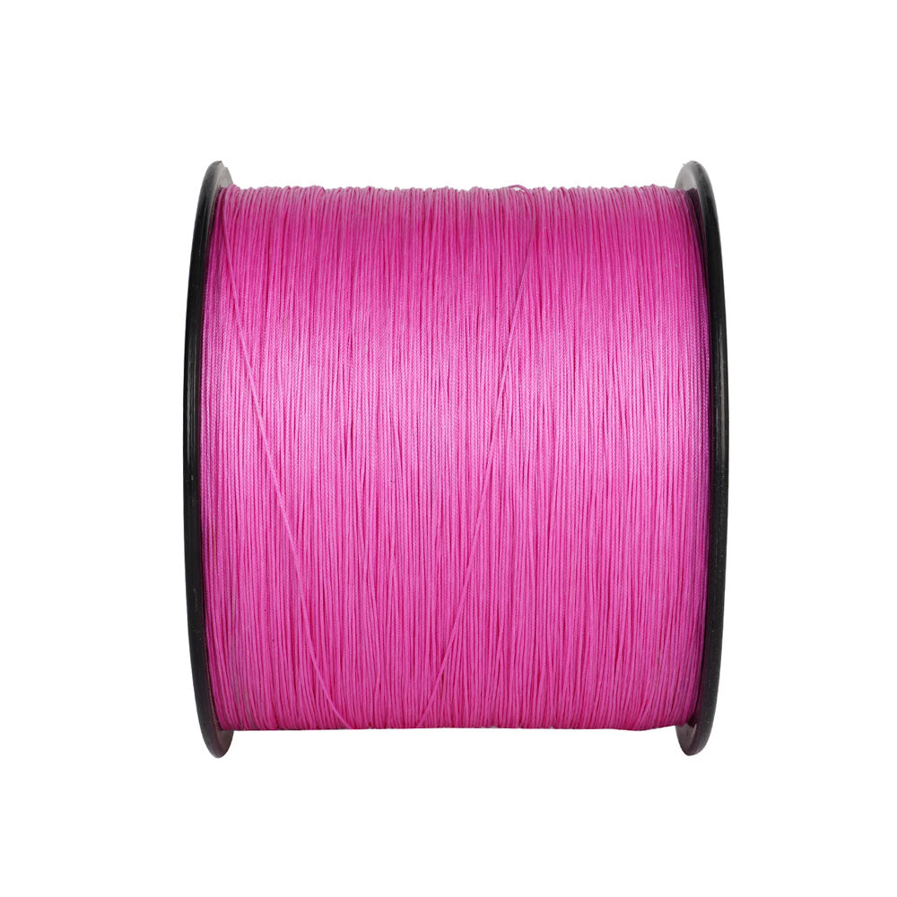 HERCULES 1500M 1640Yds Pink 10lb-250lb PE Braid Fishing Line 12 Strands HERCULES