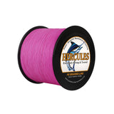 HERCULES 2000M 2187Yds Pink 10lb-250lb PE Braid Fishing Line 12 Strands HERCULES
