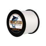 HERCULES 1000M 1094Yds White 10lb-420lb PE Braid Fishing Line 12 Strands HERCULES