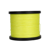 HERCULES 300M 328Yds Fluorescent Yellow 10lb-420lb PE Braid Fishing Line 12 Strands HERCULES
