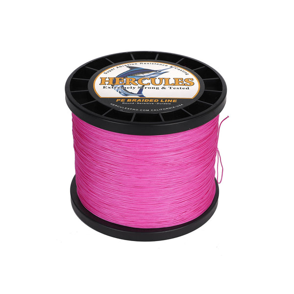 GetUSCart- Reaction Tackle Braided Fishing Line Pink 10LB 500yd