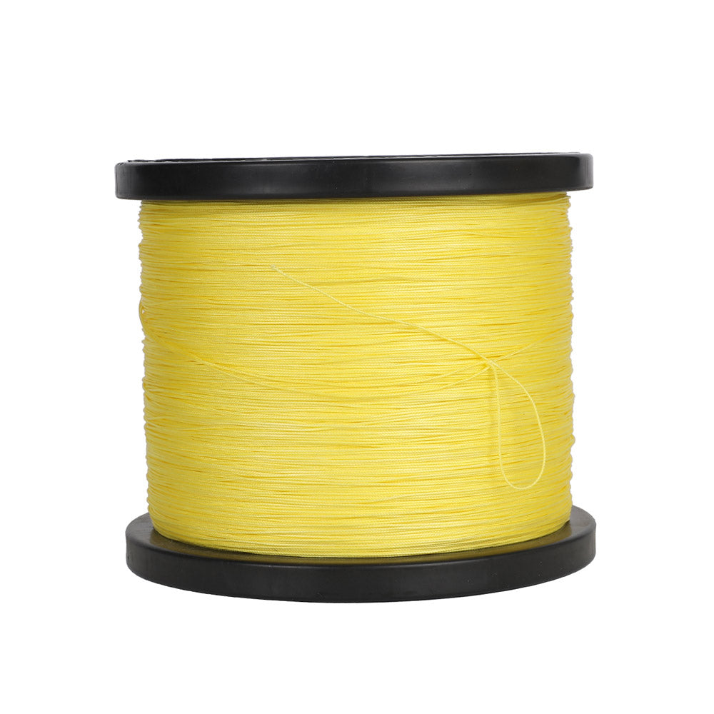 HERCULES 300M 328Yds Yellow 10lb-420lb PE Braid Fishing Line 12 Strands HERCULES
