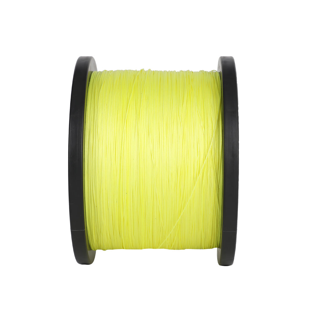 HERCULES 1500M 1640Yds Fluorescent Yellow 10lb-250lb PE Braid Fishing Line 12 Strands HERCULES